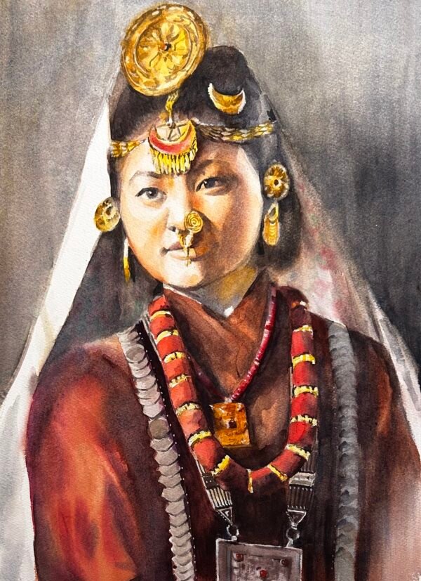 Portrait of “Limbu Bride” - Image 2